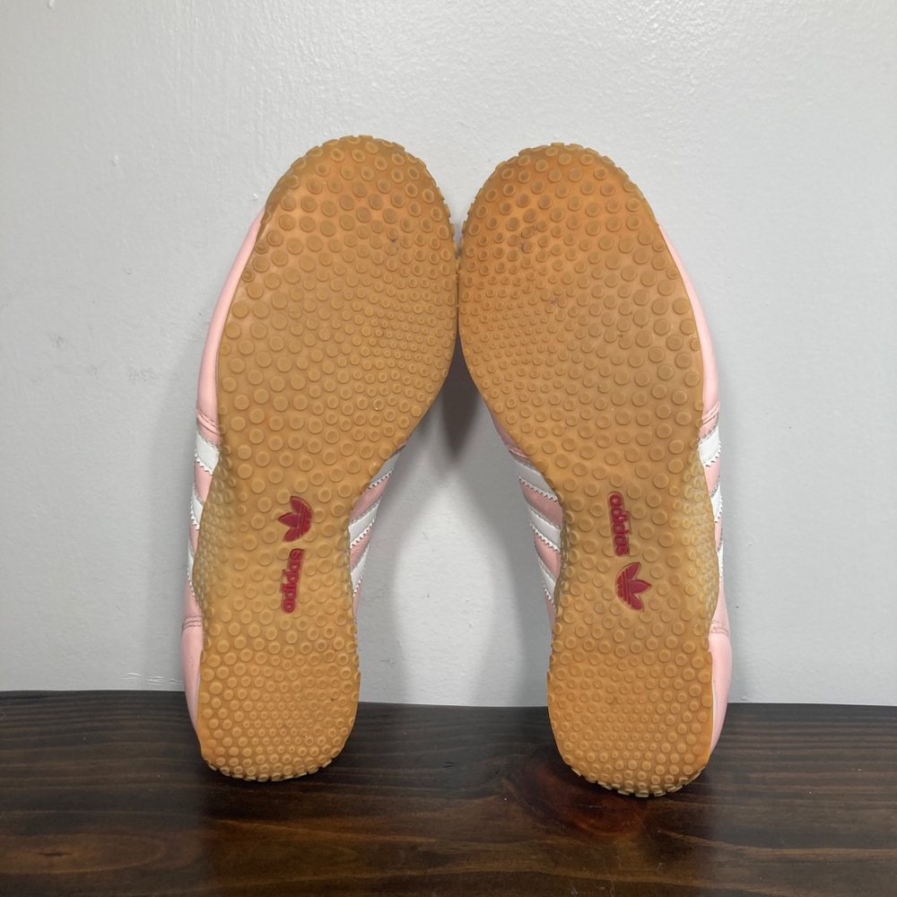 Adidas ADI Speed Pink White Leather Athletic Sneakers Womens Size 7 - Picture 7 of 8